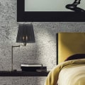 Miniatyrbillede 5 af 5: Klips på lampeskærm stearinlys lampeskærm til loft vedhæng lampe bordlampe gulvlampe 6 stk sort