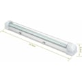 Miniatyrbild 2 av 5: Reglette Led 108 LED, 12V DC LED-ljuslist, Ljusstark 700LM Belysning för Husbil med PÅ/AV-brytare, Universal Inre LED-remsa för Skåp,