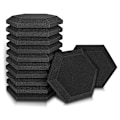Miniatyrbillede 1 af 5: 12 stk. Akustiske Skumplader, Hexagonale Studio Skråplader, Lydisolering, til Lydisolering og Akustisk Behandling