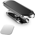 Miniatyrbillede 1 af 5: Metal Biltelefonholder Roterende Magnetisk Holder GPS Bilmontering Zink Alloy Strip(Sølv)