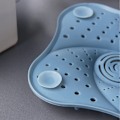 Miniatyrbillede 3 af 5: 2 brusefiltre, gulvafløbsfilter, anti-tilstopningsbrusestop, badeværelsesstop, toilet-afløbsstopværktøj（blå）