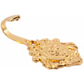 Miniatyrbillede 4 af 5: Rose Vintage Mønster Legering Gardin Holdbacks Tieback Kroge 2 Stk (Guld)