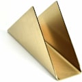 Miniatyrbillede 1 af 5: Moderne mat guld servietholder til spisebord, køkkenbord, papirarrangør, Sunny