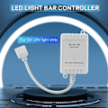 Miniatyrbild 4 av 5: Tuya Zigbee RGB Smart LED-styrenhet för 5V-24V ljusremsa kompatibel ZHA Zigbee2MQTT Tasmota Alexa Home