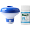 Miniatyrbild 1 av 5: Flytande Pool Dispenser, Automatisk Klor Dosering, Spa Flytande Dosering, Klor Diffusor, Pool Kemisk Dispenser + Pool Effervescerande Tabletter