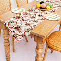 Miniatyrbild 3 av 5: Julbord - Maskintvättbart, tryckt köksbord för middagar och helgdagar, C