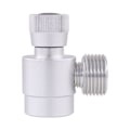 Miniatyrbillede 1 af 5: CO2-cylinderadapter til genopfyldning, regulator til hjemmelavet gascylinder, M10X1 til W21.8-14-adapter til argon, CO2, blandet gas, sølv