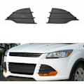 Miniatyrbillede 2 af 5: Til Ford Escape 2013-2016 Front Nedre Kofanger Grill Gitter Indsats Satin Sort CJ5Z17E810AA CJ5Z17E811AA