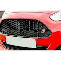Miniatyrbillede 3 af 3: Ford Zetec S metalgitteremblem til Fiesta/focus S St med monteringssæt