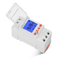 Miniatyrbillede 2 af 5: TM928SBKL Anden Kontrol Stor Skærm Display Udskifteligt Batteri Skinne Timer Switch Baggrundsbelysning-85-265V 30A