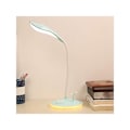 Miniatyrbilde 3 av 5: Oppladbar LED-skrivebordslampe med USB-ladeport, iøynefallende bord med nattlys, 3 lysstyrkenivåer, multifunksjonelt moderne bord, bærbar R