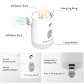 Miniatyrbilde 2 av 5: MP2 Pro Bærbar Luftpumpe Elektrisk Luftpumpe Uten Oppladbart Batteri Luftpumpe Oppblåsbar, Oransje