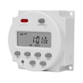 Miniatyrbilde 5 av 5: 1 Sekund Intervall 12V Digital LCD Timer Bryter 7 Dager Ukentlig Programmerbar Tid Relé Programmerer CN101S