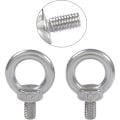 Miniatyrbillede 5 af 5: M5x10 304 Rustfrit Stål Hantråd Løfteøje Ring Øjebolt Øjebolt Skrue Maskineri Skulder 10 Stk