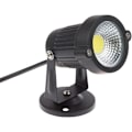 Pikkukuva 1 / 5: 1 kpl COB LED-spotit 5W 220V Säädettävä Puutarha Spottivalot Ulkotilojen Puutarha Patio Valot, 6000k, Kylmä Valkoinen