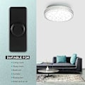 Miniatyrbillede 5 af 5: 3-100W LED Bagkant Dimmer (Rotationsdæmper), Bruges til Dæmpbar LED, Glødepære, Halogenlampe, 220-240V, CE Stikkontakt, Sort