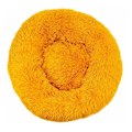 Miniatyrbilde 1 av 5: Katteseng, Fluffy Pude, Myk Vaskbar for Hunder Katter (Gylden Gul, 70 cm), Sunny