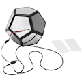 Miniatyrbillede 1 af 5: Jul Uendelig Dodekaeder Farve Kunst Lys USB Opladning Dekorativ Lampe Kontor Dekoration Soveværelse Dekor