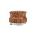 Miniatyrbilde 1 av 5: 53mm rustfritt stål kaffeklut pulverapparat Treblads kaffemaskin Huanghuali sklisikker presspulverapparat