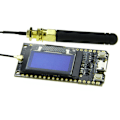 Miniatyrbild 4 av 5: ESP-32 Wifi Bluetooth Utvecklingskort Modul Blå Display 0,96 Tum Lora32 Lora 868Mhz ESP32 Lora Oled Med Antenn