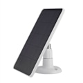 Miniatyrbild 4 av 5: 4W solpanel 5V solcellsladdare utomhus vandring vattentät solladdningspanel för hembelysningssystem, vit