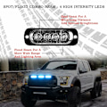 Miniatyrbillede 3 af 5: 10 stk LED Sidemarkerlys, 4 LED'er 12V Vandtæt til Lastbil, For- og Bagsignallys, Trailersignallys til Bil, Lastbil, Gaffeltruck