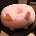 Miniatyrbillede 2 af 5: Luksus pude sædehynde japansk stil stol pude blød rund udendørs sædehynde