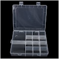Miniatyrbilde 4 av 5: Oppbevaringsboks Smykkeboks Display 14 Rom Justerbar Plast