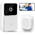 Pikkukuva 1 / 5: Langaton ovikello, langaton videoovikello - Älykäs visuaalinen kaukosäädin HD 1080P Yökuvaus Ladattava WiFi