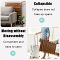 Miniatyrbilde 4 av 5: Sko Stativ, Foldbar Bambus Hyller, Sko Stativ, Plassbesparende Sko Stativ, Ingen Installasjon, for Blomsterstativ, Inngangsparti, Stue, Garderobe og Gang