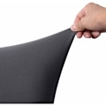 Miniatyrbild 3 av 5: 4-pack Stretchbara Avtagbara Tvättade Matstolsöverdrag/Heminredning Matstolsöverdrag (Grå)