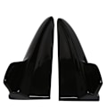 Miniatyrbild 2 av 5: Bil Bakre Stötfångare Läpp Diffusor Splitter Spoiler för C Klass W205 C180 C200 C300 C63 2015-2021 Svart