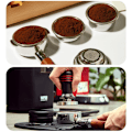 Miniatyrbillede 5 af 5: Pulveriseringshammer Kaffe Tamper Tryk Dispenser til Mattter og Tampere Maskine 53mm