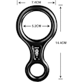 Miniatyrbilde 2 av 5: Utstyr for rappellering, utstyr for nedfiring, nedfiring, klatring, nedfiring, sikringsutstyr, rappelleringsutstyr for utendørs fritid