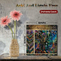 Miniatyrbild 2 av 5: Albumpapper, 24 ark blandat färgat papper, 6 tum x 6 tum D