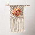 Miniatyrbild 5 av 5: Macrame Vägg Hängande Söta Macrame Semester Dekorationer Boho Konst Vävd Dekor för Barnkammare Lägenhet Sovrum