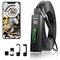 Miniatyrbillede 1 af 5: WiFi Endoskopkamera Endoskopisk Kamera 1200P HD Rørinspektionskamera med LED-lys til iPhone/Android Mobiltelefon/Windows/Mac/Tablet/PC— ​(5M