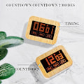 Miniatyrbillede 3 af 5: Lysende Køkken Timer, Magnetisk Timer, Digital Touch Screen Timer, Kraftfuld og Nedtællingstimer med LCD Touch Screen, Magnetisk Timer til Køkken