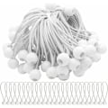 Miniatyrbillede 1 af 5: Pakke med 75 Elastiske Snore med Bungee-bolde - Ideel til Fastgørelse af Markiser, Telte, Bannere og Presenninger.