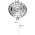 Miniatyrbilde 2 av 5: Varmediffusor Reduser Flammebeskytter Simreplate, Tykk Rustfritt Stål for Elektriske og Gasskomfyrer