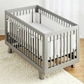 Miniatyrbillede 3 af 5: 4-sidet Sengestød Baby Sengestød Vuggebeskytter Baby Åndbar Anti-kollision til Hjemmebeskyttelse 2 Hjørnepaneler