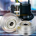 Miniatyrbillede 4 af 5: 20 stk. 3D-printer polykarbonat remskive 3D-printer 625Zz lineære lejehjul kompatibel med CR10, 3