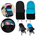 Miniatyrbilde 5 av 5: Vinterfotpose, Universell Vognpose, Vinter Baby Varmt Sovepose, Fleece Vognpose, Vognpose Passer for 0-36 År Gamle Babyer