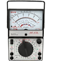 Miniatyrbild 2 av 5: MF47B Multifunktionell Digital Skärm Multimeter AC DC Spänning Ström Detektor