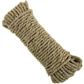 Pikkukuva 1 / 5: Kierretty sisal-köysi 3 säikeellä, 10 m x 6 mm, luonnollinen väri
