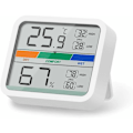 Miniatyrbillede 1 af 5: Mini Indendørs Termometer Digital Hygrometer Temperatur- og Luftfugtighedsmåler med ℉ / ℃ Konvertering af Maksimal og Minimal Temperatur og Luftfugtighed (W