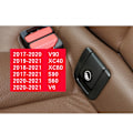 Miniatyrbillede 5 af 5: 2X ISOFIX-dæksel til bagsædet i bilen til barnesikring V90 XC40 Sort