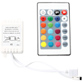 Miniatyrbilde 1 av 5: IR-boks 24-tasters fjernkontroll for RGB LED-lysstripe