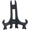 Miniatyrbilde 1 av 5: 48 stk 3 tommers Staffeli Stativ Bilde Plast Plateholder Display Ramme (Svart)
