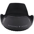 Miniatyrbillede 1 af 5: DC-SN HOOD 62mm skrue blomst kronblade objektiv solblender til 58mm objektiv sort
